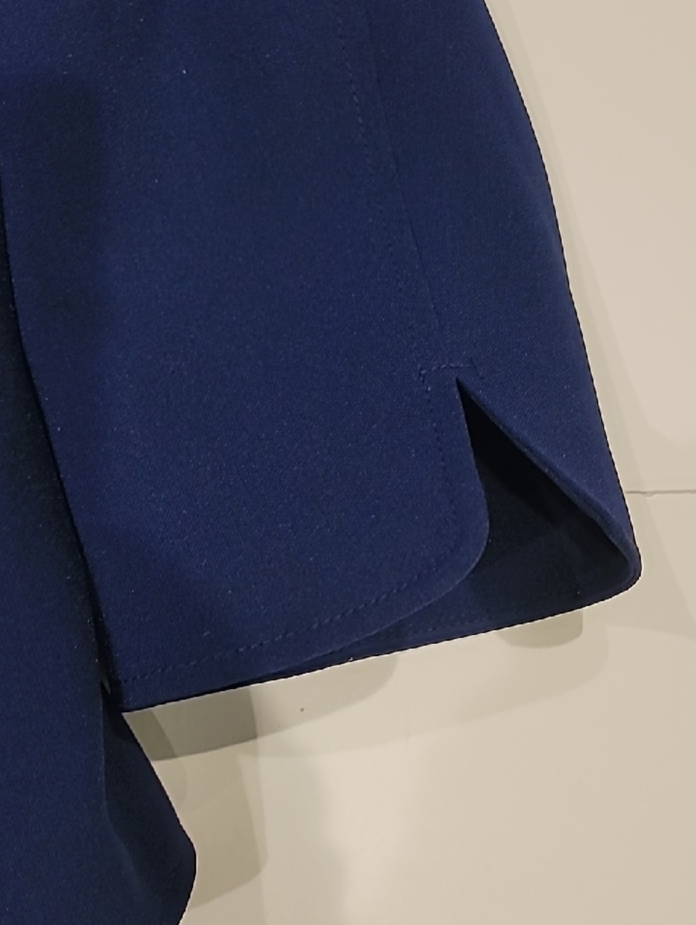 Anne Klein Navy Blue Two-Piece Dress Suit 14 - Picture 5 of 16